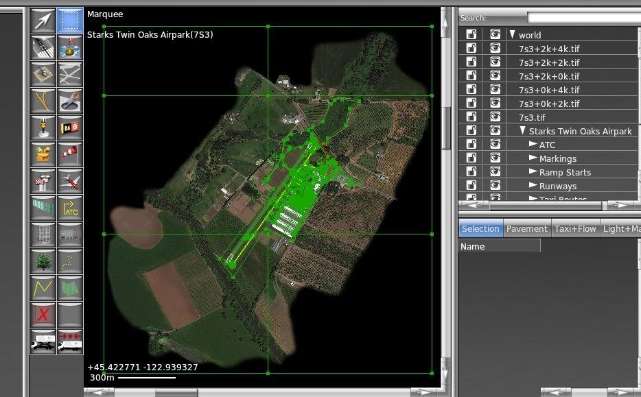 orthophoto inserted
