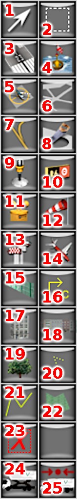 The toolbar